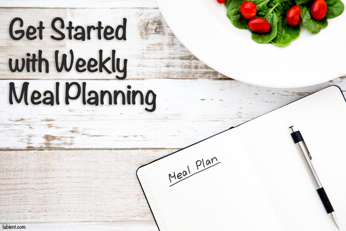 Meal Plan notebook