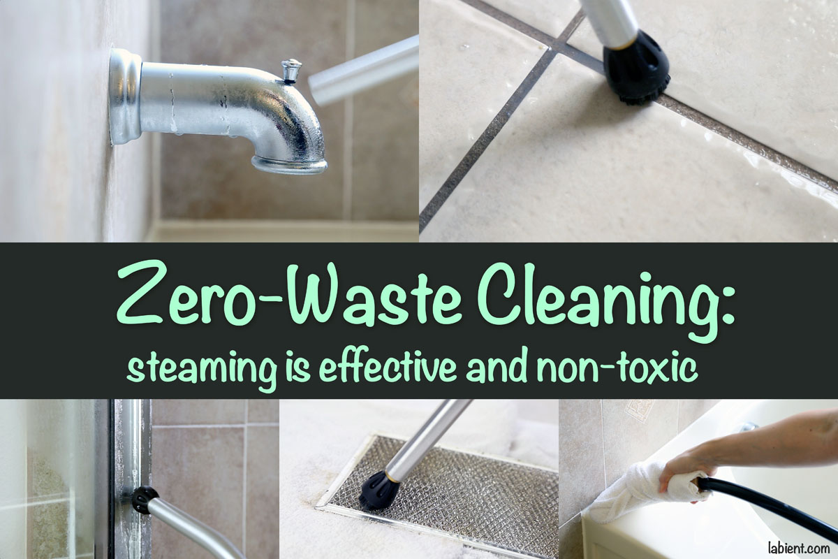 Steam cleaning is effective and non-toxic